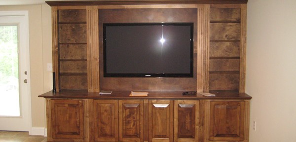 custom entertainment center