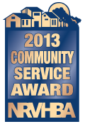 2013 NRVHBA Community Service Award